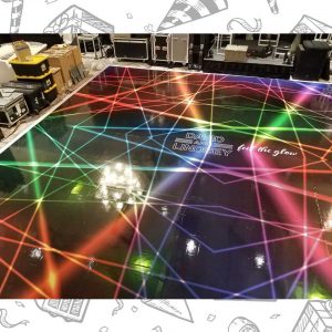 white custom dance floor wrap south florida dance floor white vinyl custom printed boca raton florida (16)