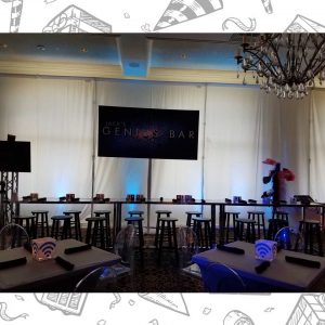 white custom dance floor wrap south florida dance floor white vinyl custom printed boca raton florida (3)