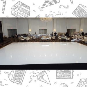 white custom dance floor wrap south florida dance floor white vinyl custom printed boca raton florida (4)