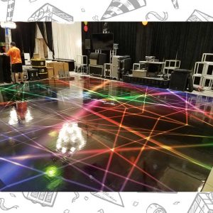 white custom dance floor wrap south florida dance floor white vinyl custom printed boca raton florida (5)