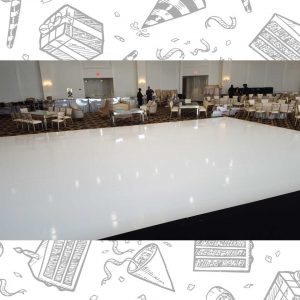 white custom dance floor wrap south florida dance floor white vinyl custom printed boca raton florida (5)