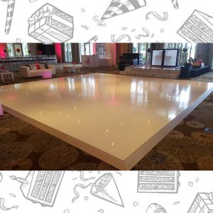 white custom dance floor wrap south florida dance floor white vinyl custom printed boca raton florida (5)