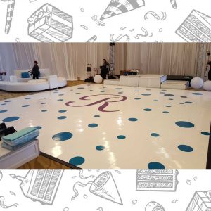 white custom dance floor wrap south florida dance floor white vinyl custom printed boca raton florida (7)